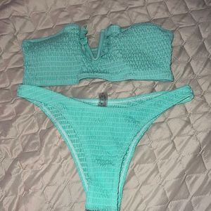 Turquoise Bikini Set